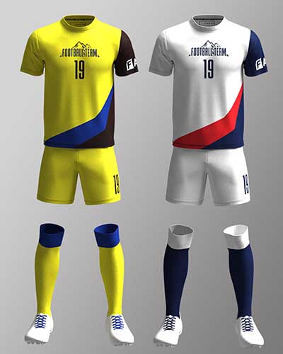 DIY 自訂制足球球衣