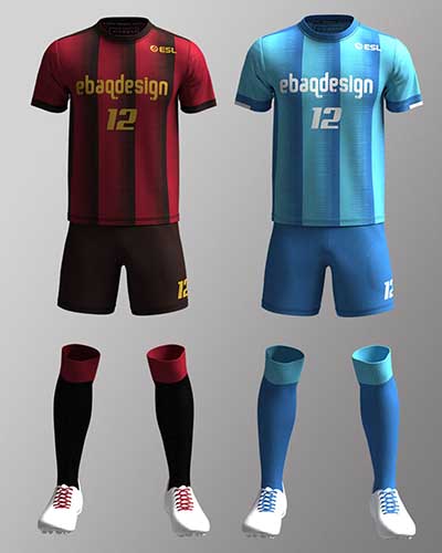 DIY 自訂制足球球衣