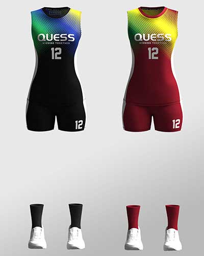 DIY 自訂制排球球衣