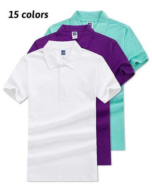 純色珠地Polo Shirt (220g)