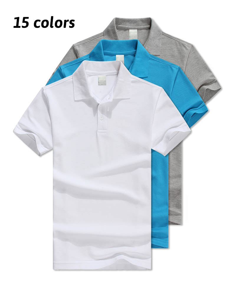 純色珠地Polo Shirt (180g)