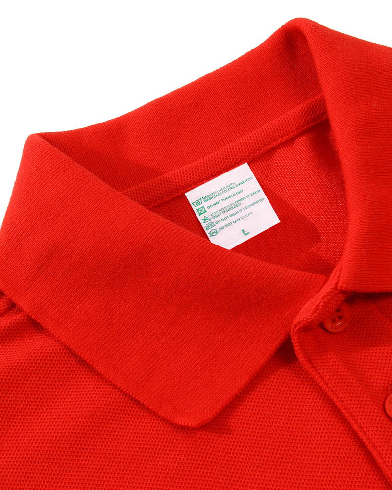 純色珠地長袖Polo Shirt (220g/230g)