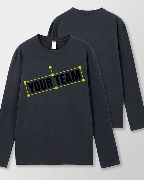 森弘重磅純棉長袖T-Shirt (220g)