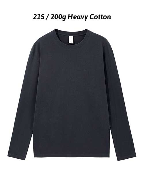 森弘重磅純棉長袖T-Shirt (220g)