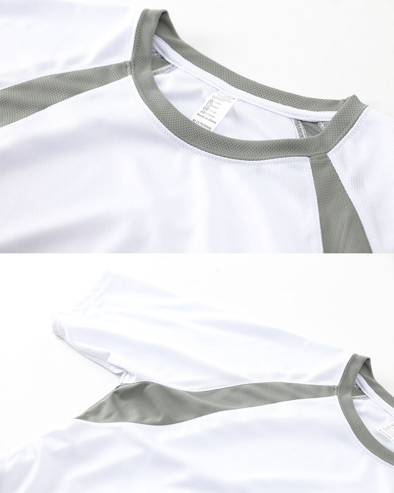 TSP-B 肩間色運動料T-Shirt