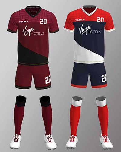 DIY 自訂制足球球衣