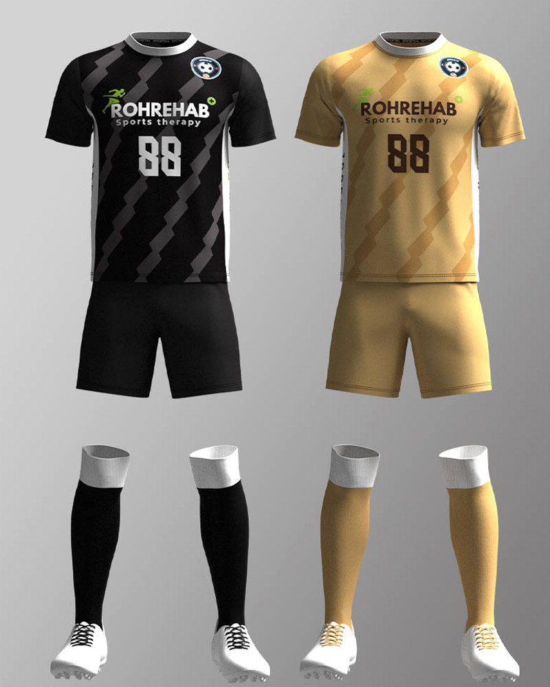 DIY 自訂制足球球衣